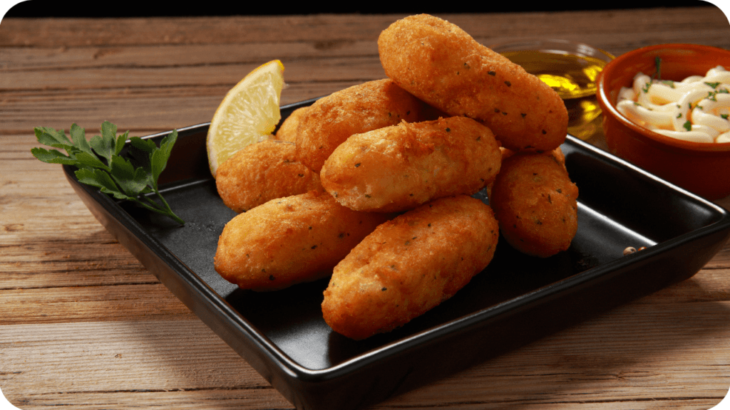 bolinho de bacalhau