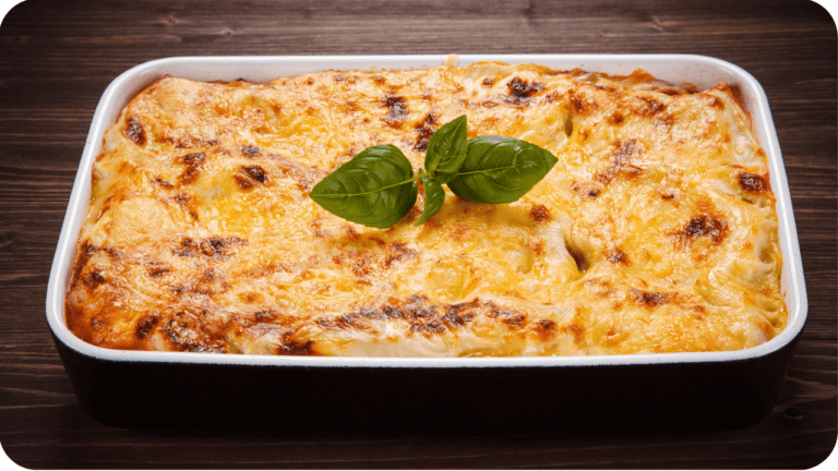 Lasanha de carne moída