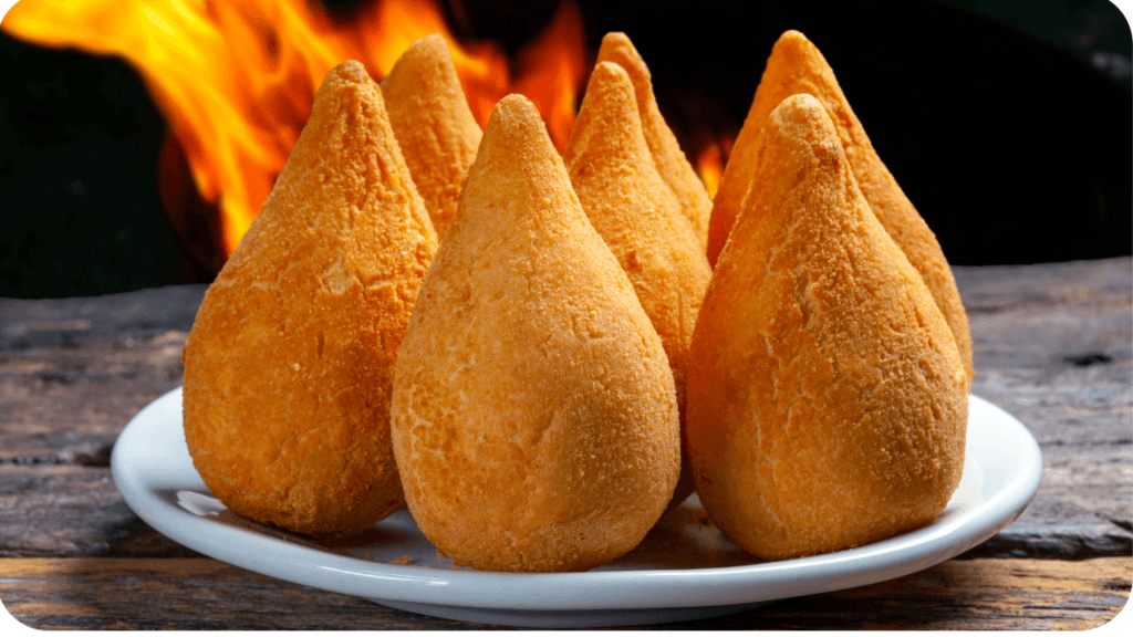 coxinha de frango
