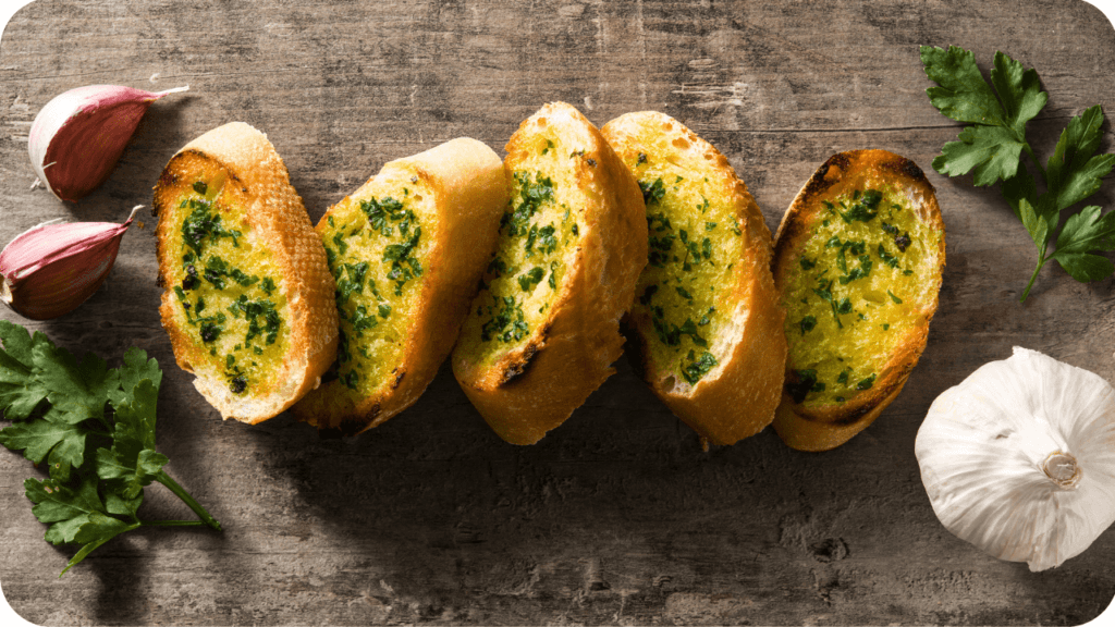 Pão de Alho Caseiro Fácil