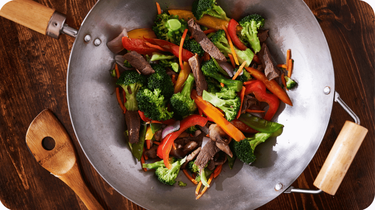 wok e stir-fry