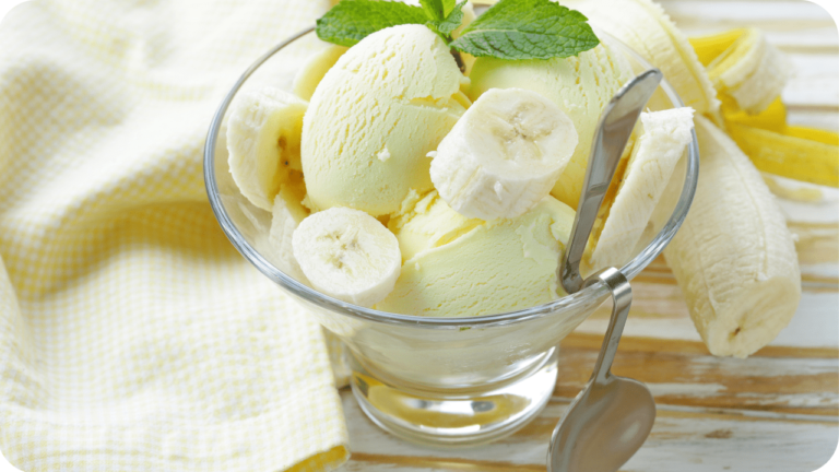 sorvete de banana
