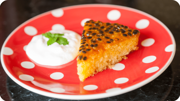 Bolo de Maracujá