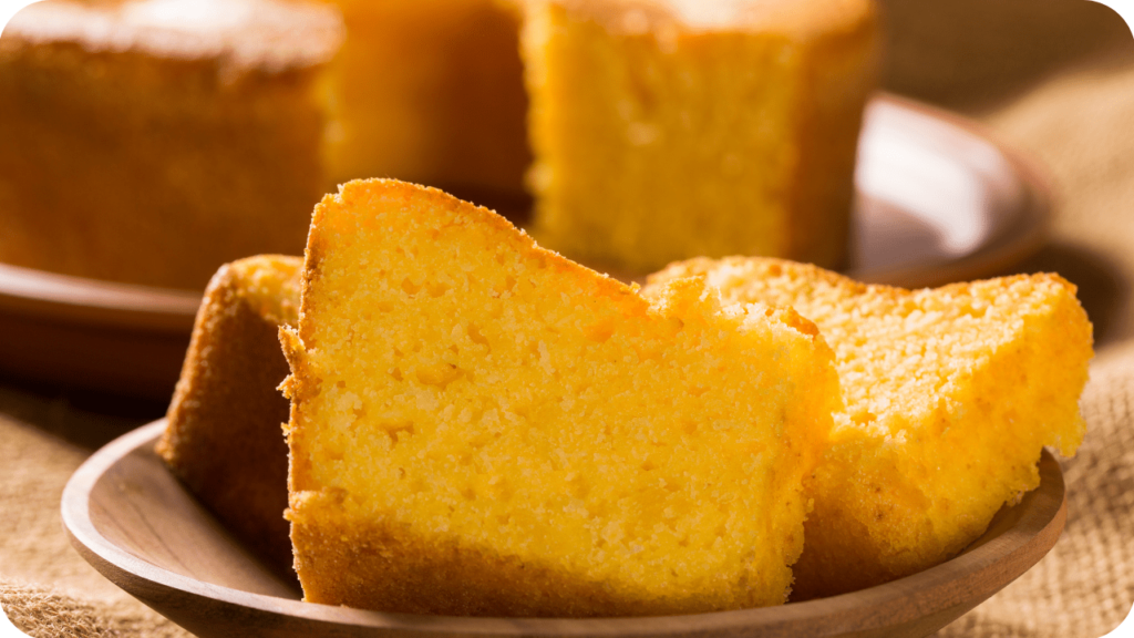 Bolo de Milho sem Farinha e sem Leite