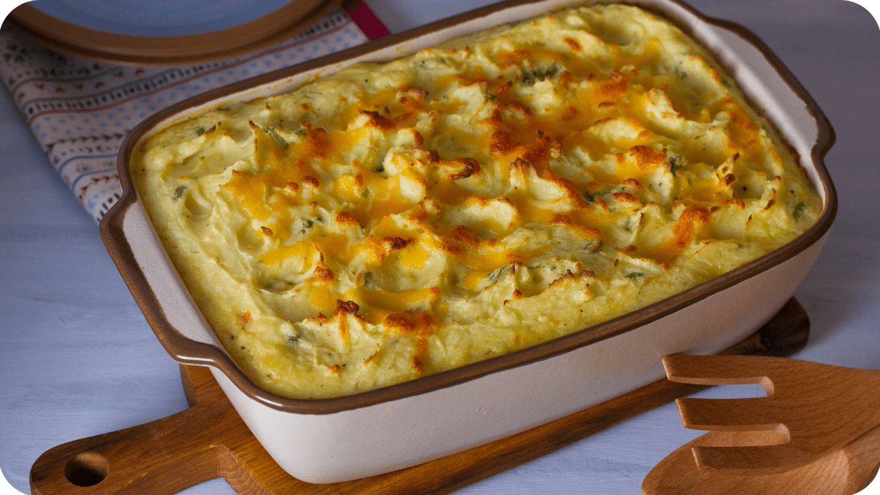 Batata Gratinada Cremosa