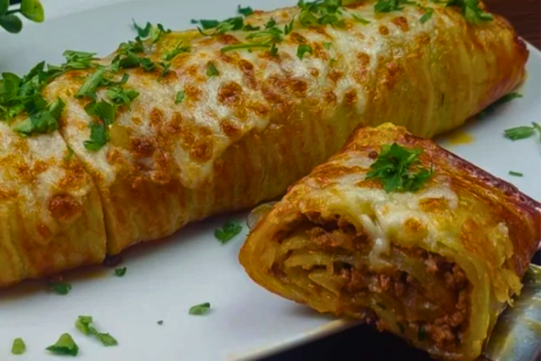 Rocambole de Batata