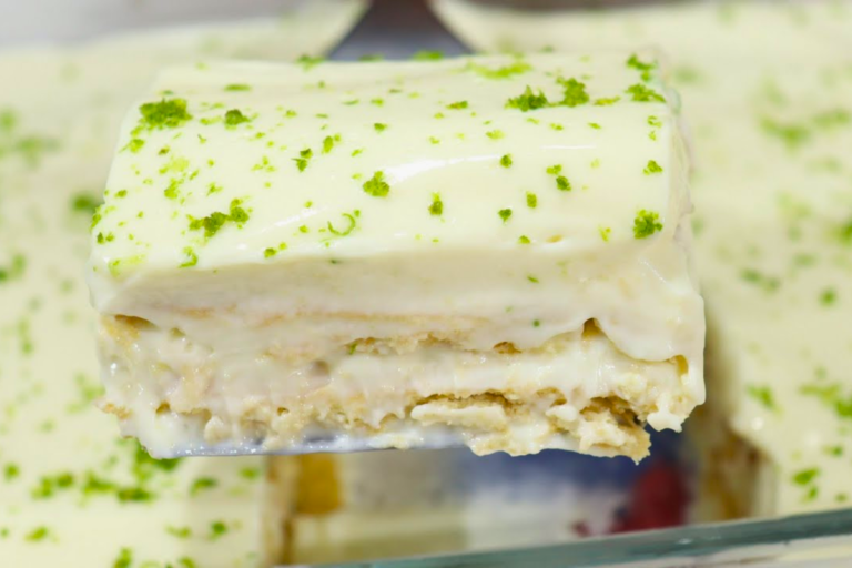 Pavê de Limão com Chocolate Branco