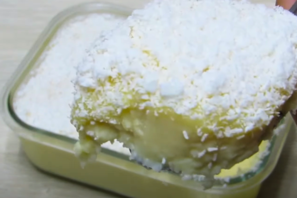 Sobremesa de coco