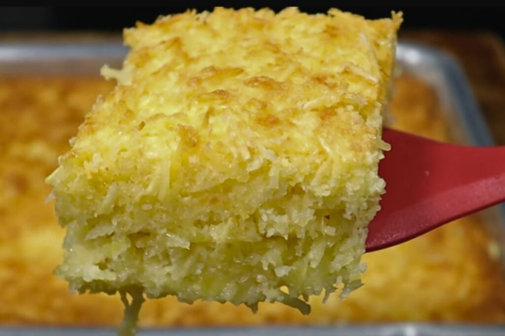 Bolo de Mandioca de Liquidificador
